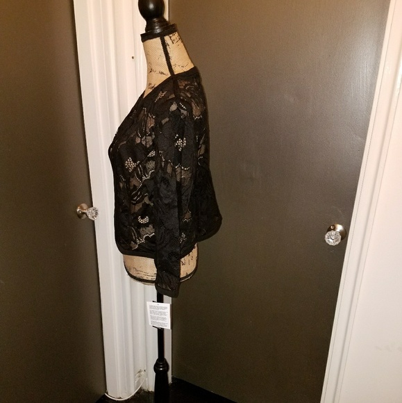 Nine West Sheer floral print jacket - Picture 4 of 6